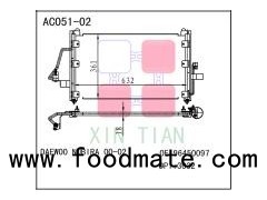 Aftermarket Auto Spare Parts A/C Condenser Air Condenser Assembly Car Make Daewoo 00-02 NUBIRA OEM 9