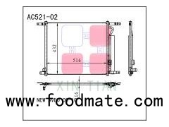 Evaporative A/C Parts Chevrolet Air Condenser OEM 95227758/ 94838818/ 96802950/ 617795 In High Quali