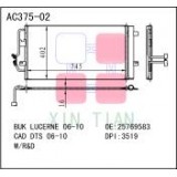 Buick Condenser Assy Manufacturers For Aftermarket 06-10 LUCERNE Passenger Car Cadillac 06-10 DTS W/