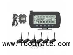 Tirebull SF888-6 Rv Tire Pressure Monitoring System Truck Tpms Trailer Rv With The Tire Pressure And