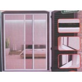 Pvc Retractable Roller/rolling/roll Up Fly Screen Door