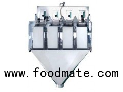 2 4 Heads Liner Weigher For Packing Machine