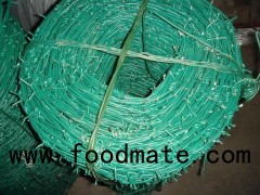 PVC Powder Coated Barbed Wire For Security