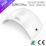 Wholesale Sun 9c Plus 36w Sun Nail Lamp With 18LEDs