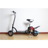 49cc Two Stroke Cheap Gas Scooters With Front And Rear Disc Brakes