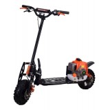 71cc Two Stroke Folding Gasoline Scooters With Disc Brake And 3 Speeds Shifter