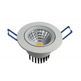 Round Recessed COB LED Down Spotlight / Down Spot Lights