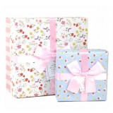 Pretty Colorful Pattern Paper Cardboard Christmas Gift Packaging Boxes With Lids For Sale