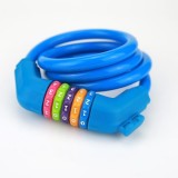 CH-501 5 Digits Combination Bicycle Lock With Assorted Colors
