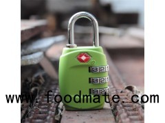 TSA-331 Changhao TSA Accepted Silver And Black Set-your-own Combination Lock