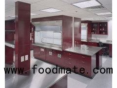 School Biological Steel Laboratory Fume Hood With Duct System