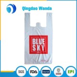 Wholesale Custom Plastic Shopping HDPE/LDPE T-shirt Bag