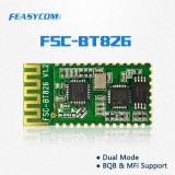 BQB Passed 4.0 Dual Mode Arduino Bluetooth Module With IAP2 Beacon SPP GATT FSC-BT826