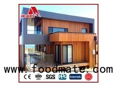 Wooden Texture Aluminum Plastic Composite Wall Cladding Panel