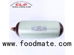 CNG Type II Glass Fiber Hoop Wrapped Steel Lined Cylinders For Vehicles