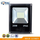 IP68 Waterproof Outdoor Aluminum Cover Ra>80 Pf>0.9 Smd 20w Led Flood Light