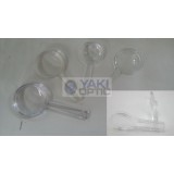Mini Round Sturdy Plastic Dual Power Acrylic Lens Transparent Hand Magnifying Glass Magnifier