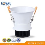 IP20 Indoor 2700-6500K Ra>80 PF>0.9 Aluminum Dimmable Anti-Glare 10w Cob Led Down Light
