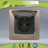 CB Sockets Metal Zinc Sсhuko Socket With Cover