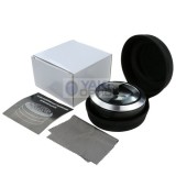 6X LED Magnifier 2.75"Magnifying Glass Lens Dome Desktop Magnifier Cylindrical Peak Desk Eye Lo