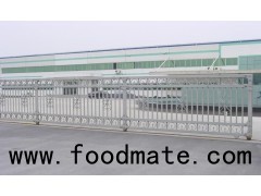 Aluminum Double Door Garden Metal Fence Gates