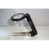 10x Folding Magnifying Tweezers Loupe With LED Light