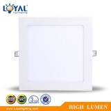 High Efficiency IP20 Indoor Pf>0.9 Ra>80 Smd Alum,inum 18w Led Pannel Light