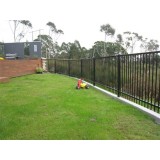 Ornamental Black Aluminum Fence Panels