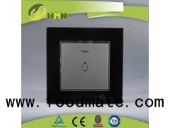 Toughened Glass Door Bell Switch Illuminated With LED Light