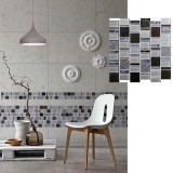 Metallic Random Mix Mosaic Wall Tile