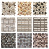 Custom Popular Marble Mosaic Tiles For Wall&Floor Decoration