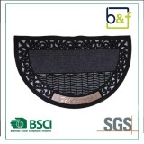 Dust Control Strip Pattern Polyester Surface Golden Paint Hollow Texture Injection Mat