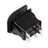 12 Volt Laser Blue INTERIO LIGHT Custom Rocker Switches For Vehicle Boat Marine