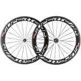 U-shapeToray T700C Road Bike 60mm Tubular Wheels 25mm Bicycle Carbon Wheelset