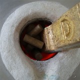Non-ferrous Like Copper Brass Aluminum Needs The Graphite Crucible Melting Furnace