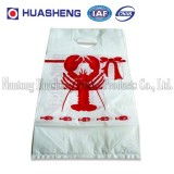 Custom Printed Bottom Seal Die Cut Plastic Shopping Bag