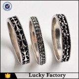 Retro Designs 3 Pcs Wedding Ring And Bands Perfect Wedding Ring For Lover