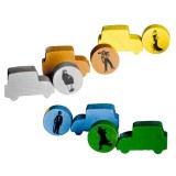 Custom Wooden Board Game Pawn Piece Maker