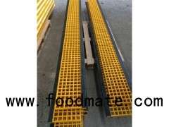 GRP Grating For Stair Tread With Black Nosing