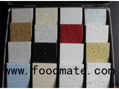 White Quartz Floor Tile, Composite Engineered Marble Tiles For Kitchen
