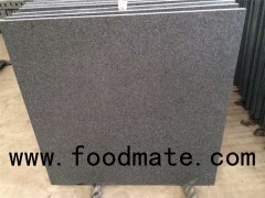 Imported Natural Stone Indian Absolute Black Granite, Flamed Floor Tiles For Outdoor Granite Paver