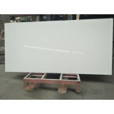 Man-made Artificial White Quartz Surface With Tiny Grain, Engineered Pure White Quartz Stone Slabs