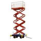 Scissor Lift Aerial Working Platform For Indoor Installtion And Maintenance