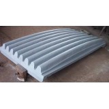 Fixed/moveable Jaw Plate And Tooth Plate High Manganese Steel Casting For Jaw Crusher