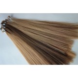 Remy Double Drawn Ombre Grey Pre Bonded Hair Extensions