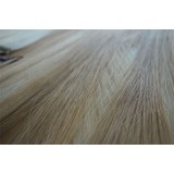 Curly Double Drawn Ombre Grey Remy Clip In Hair