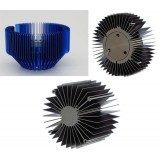 Radial Round Cylindrical Heat Sink Extrusion Design For Led Lights/led Bulb