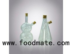 Clear Oil and Vinegar Glass Grape Cruet Suppliers
