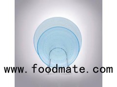 Colored Glass Dinnerware|light Blue Color Glass Plates Wholesale