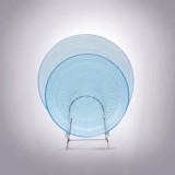 Colored Glass Dinnerware|light Blue Color Glass Plates Wholesale